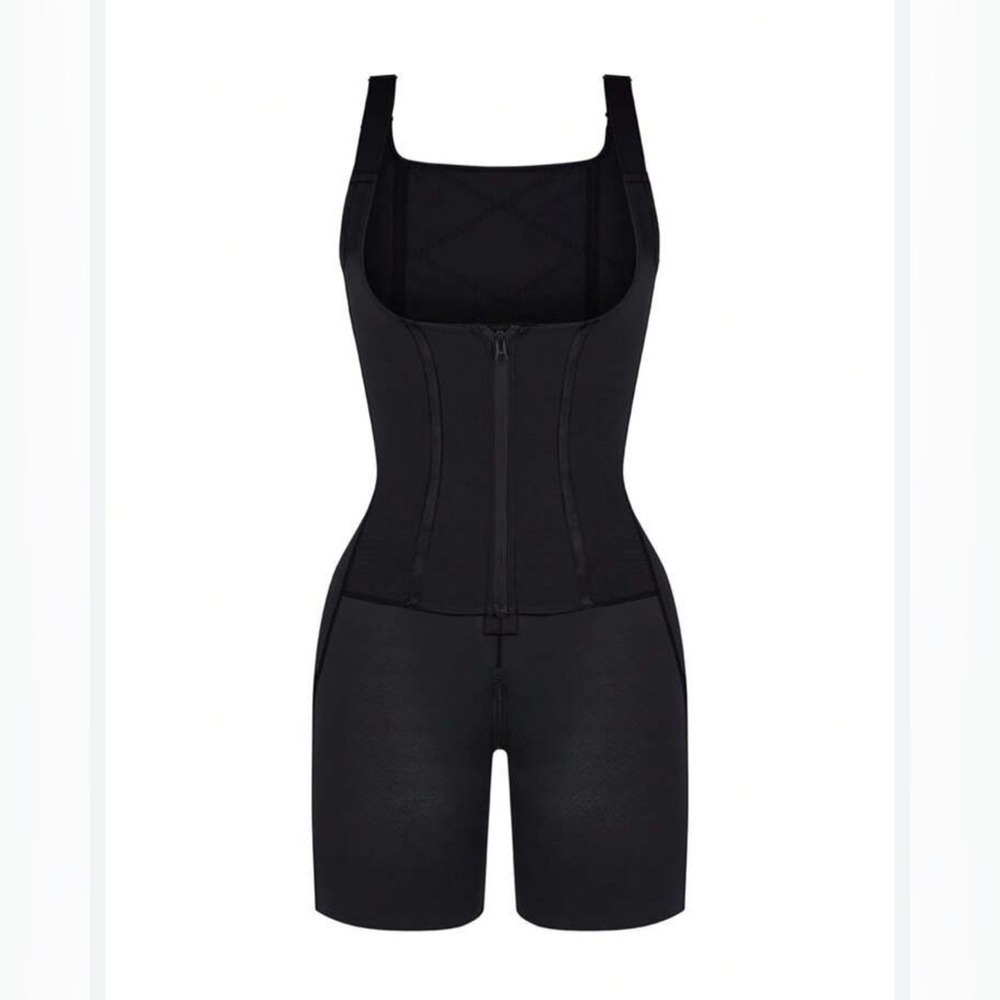 NWT, U-Shaped Bust Support Waist And Abdomen Control Shapewear, XL, Black